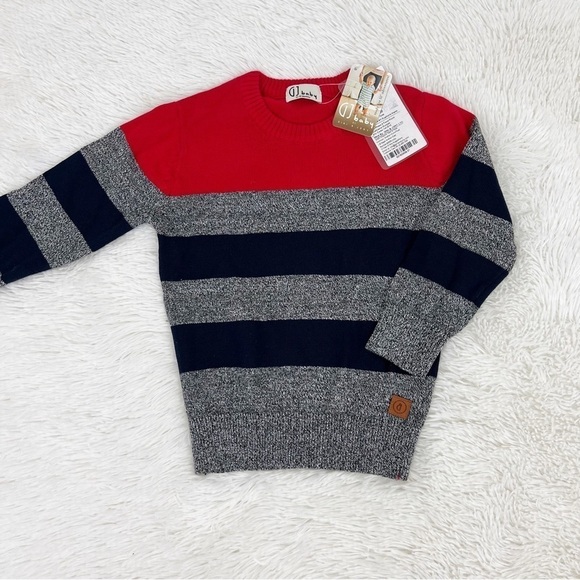 Boys Striped Sweater Size 12-18 months - Picture 9 of 9